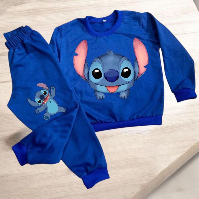 BRYKE - Sudadera Niña Perrito Azul Azul Rey
