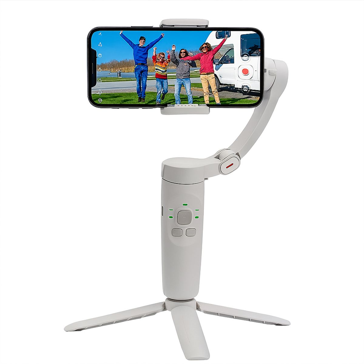 GENERICO - Trípode Estabilizador M1 para Celular con Bluetooth y Rotación 360°