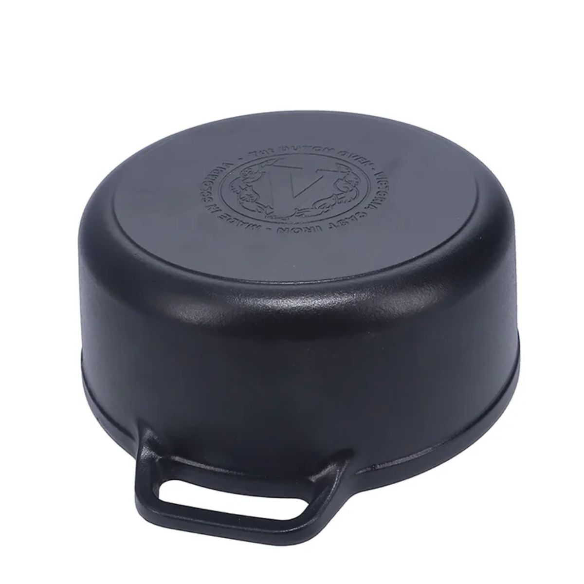 VICTORIA - Horno Holandés Olla Esmaltado Victoria Color Negro