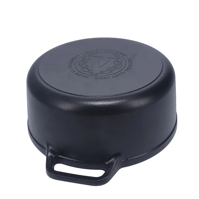 VICTORIA - Horno Holandés Olla Esmaltado Victoria Color Negro