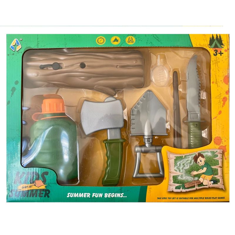 GENERICO - SET DE CAMPING PARA NIÑOS X 6pcs