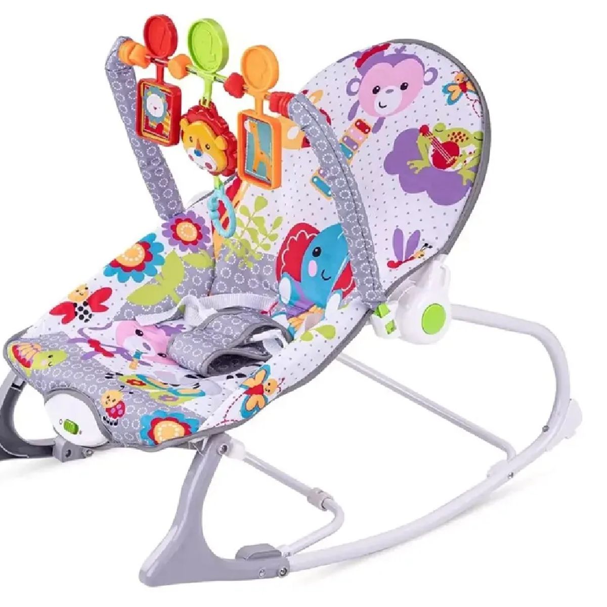 GENERICO - Silla Mecedora Vibradora y Musical para Bebé Interactiva