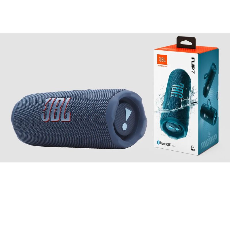 JBL - PARLANTE JBL FLIP 7 DURACION 16 HORAS  V 5.4 COLOR AZUL
