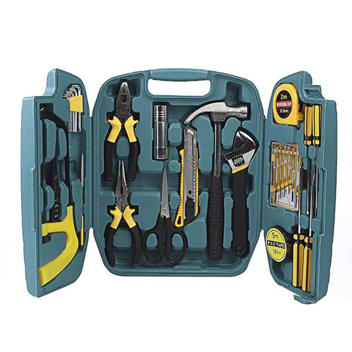 GENERICO - Kit de Herramientas 27 Piezas con Estuche Organizador