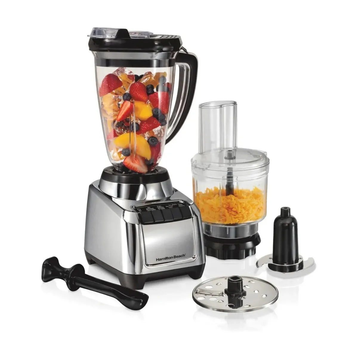 HAMILTON BEACH - Licuadora y Procesador de Alimentos Sistema de Cocina Hamilton Beach