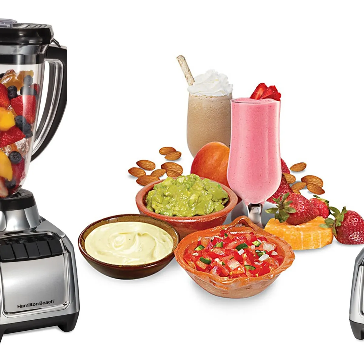 HAMILTON BEACH - Licuadora y Procesador de Alimentos Sistema de Cocina Hamilton Beach