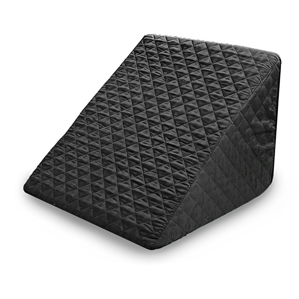 IKSA - Cojín Lumbar Negro en Tela Termosellada y Relleno De Espuma