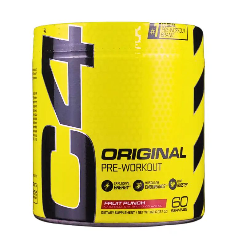 CELLUCOR - Pre entreno C4 Original Cellucor Fruit Punch 60 servicios