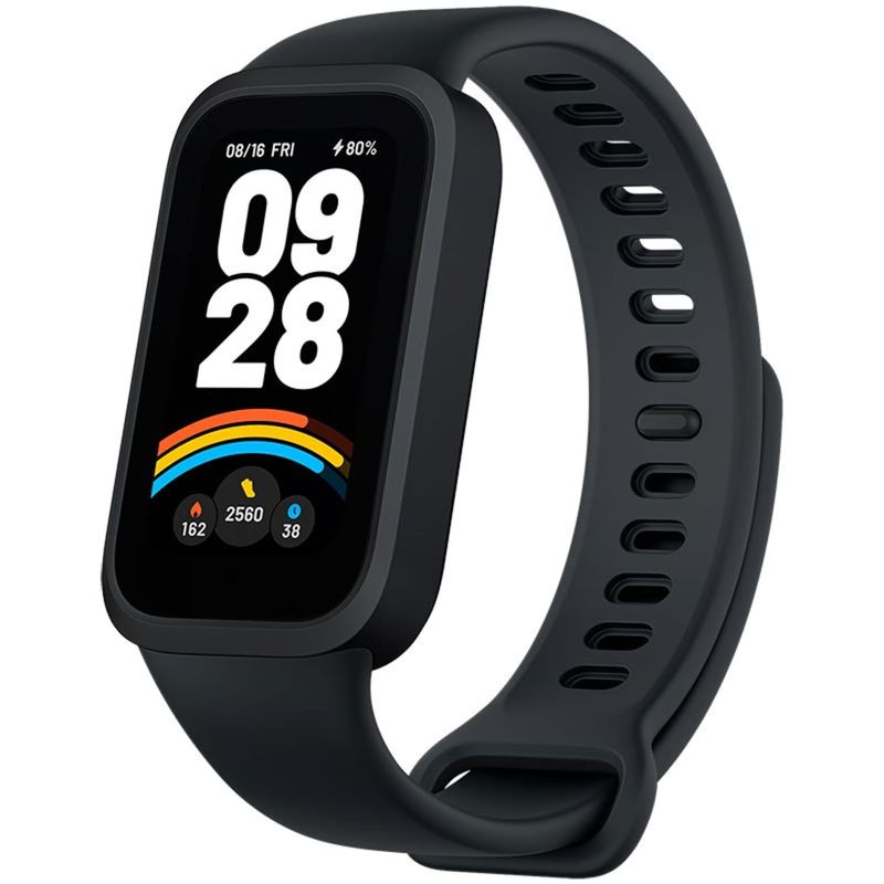 XIAOMI - Banda Xiaomi Smart Band 9 Active 1.47" Bluetooth Hasta 18 Horas Negro