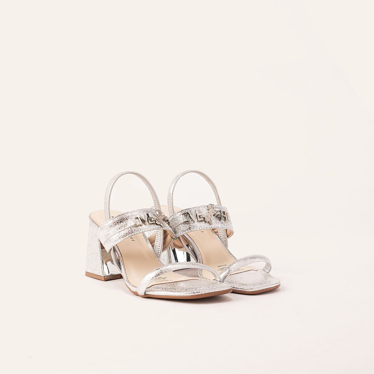 MARIO HERNANDEZ - Sandalias Belén Plata Brisabonita