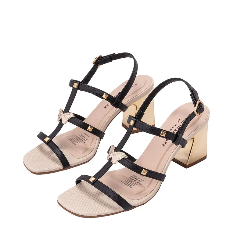 MARIO HERNANDEZ - Sandalias Bela Negro Brisabonita