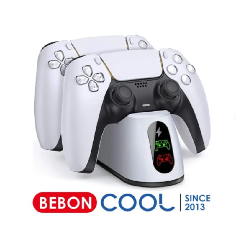 GENERICO - Base De Carga Doble Beboncool Ps5 Carga Rápida