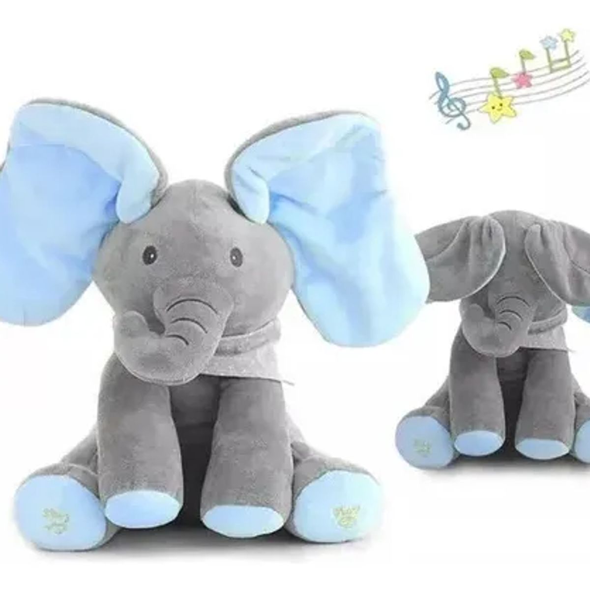 GENERICO - Peluche Juguete Elefante Interactivo Juegos Musicales Bebe