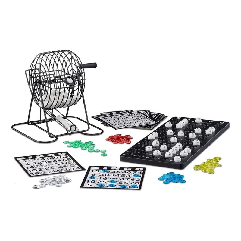 GENERICO - Set Bingo Tómbola Juego De Mesa Familiar + Cartones