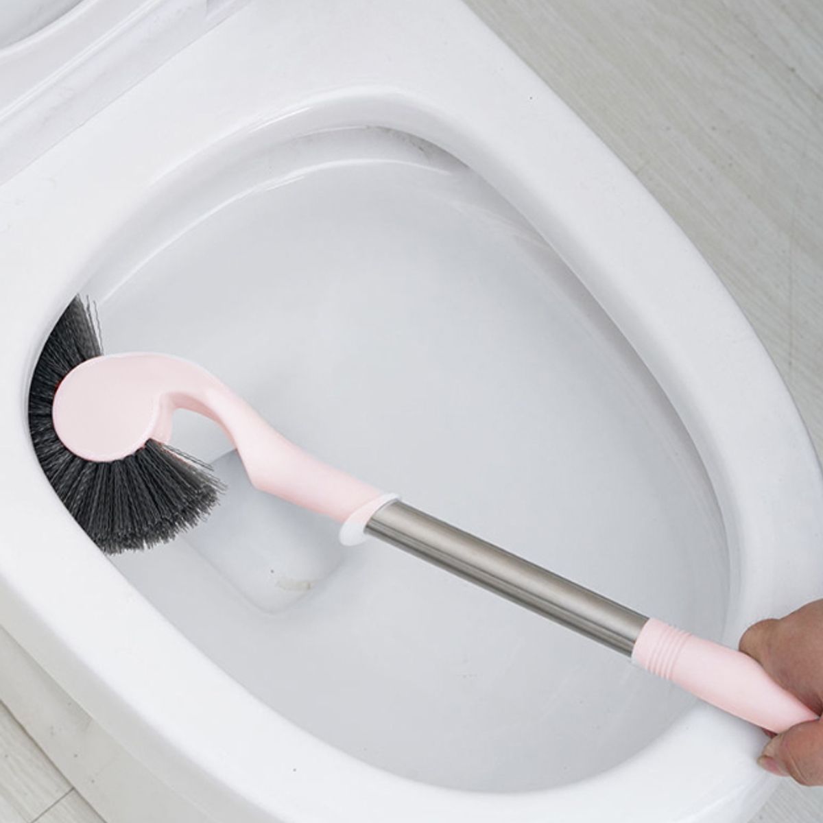 GENERAL - Cepillo Para Inodoro 360° Escubillon Rosa