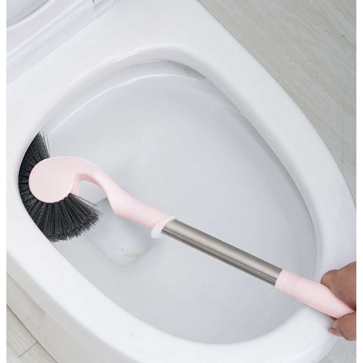 GENERAL - Cepillo Para Inodoro 360° Escubillon Rosa