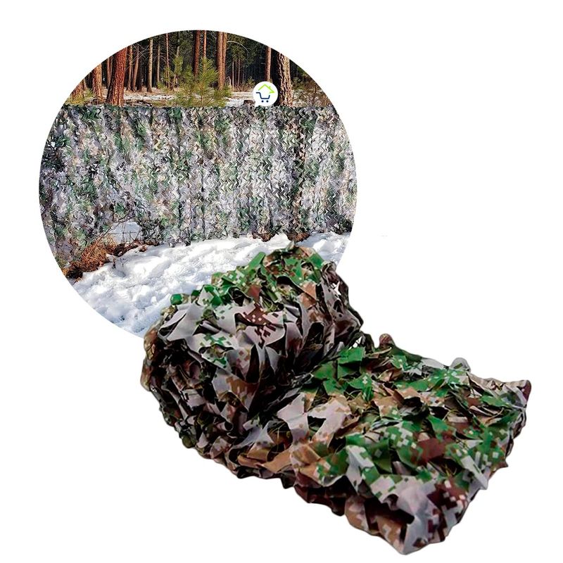 GENERICO - Red Ghillie Camuflaje Militar Malla Protección Caza CENC-030