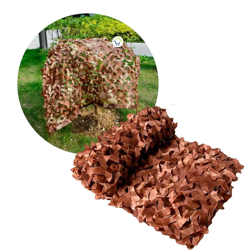 GENERICO - Red Ghillie Camuflaje Militar Malla Protección Caza CENC-030