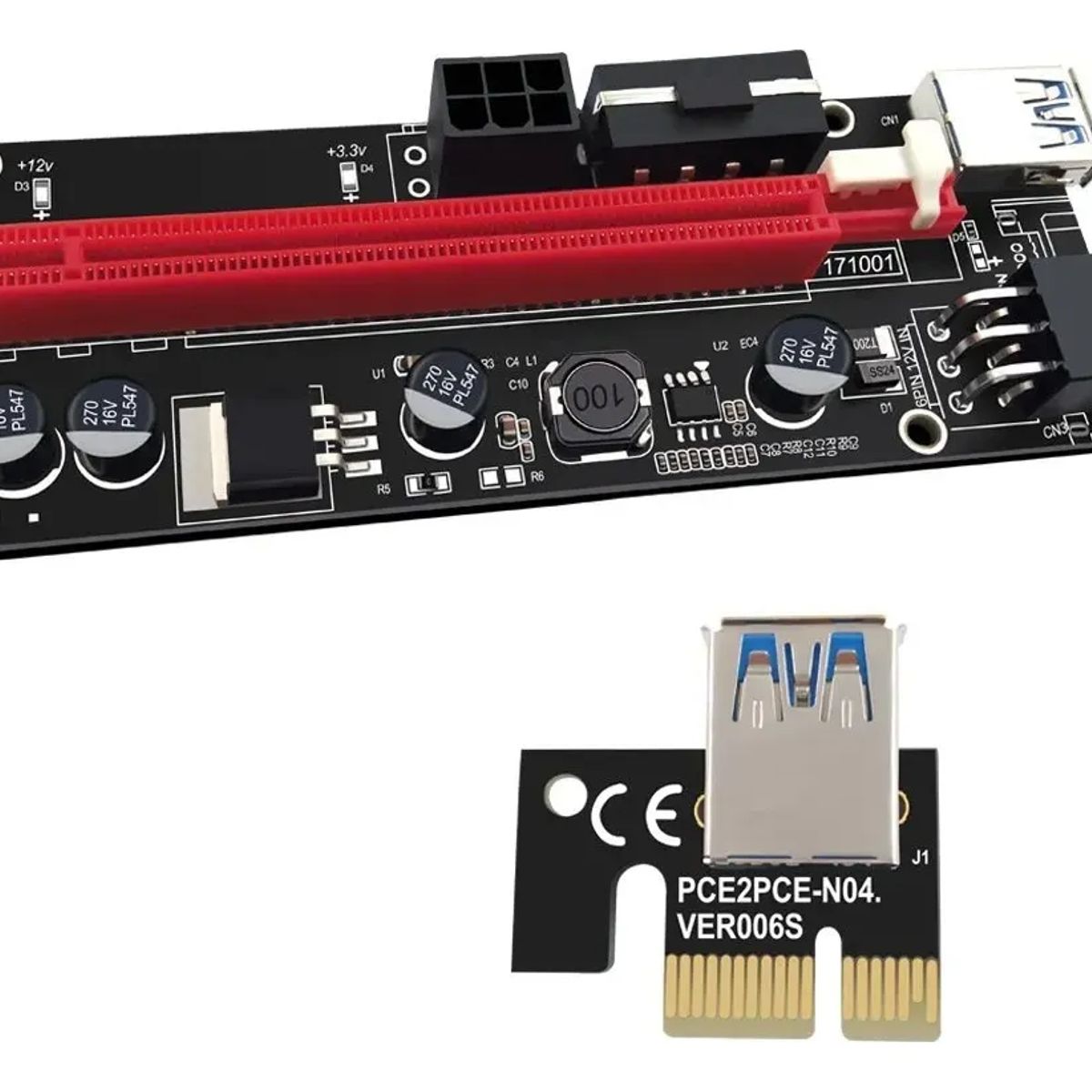 GENERICO - Adaptador Usb Tarjeta Grafica Gpu Extension Pci Computador