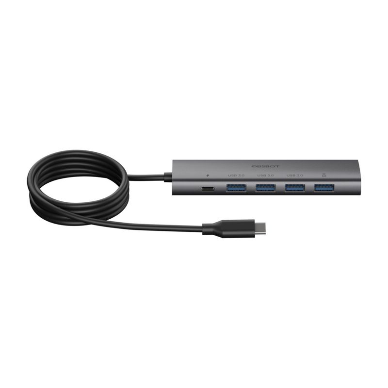 OBSBOT - Adaptador Obsbot Hub USB 3.0 3 en 1 Tipo C A 3 USB Tipo A