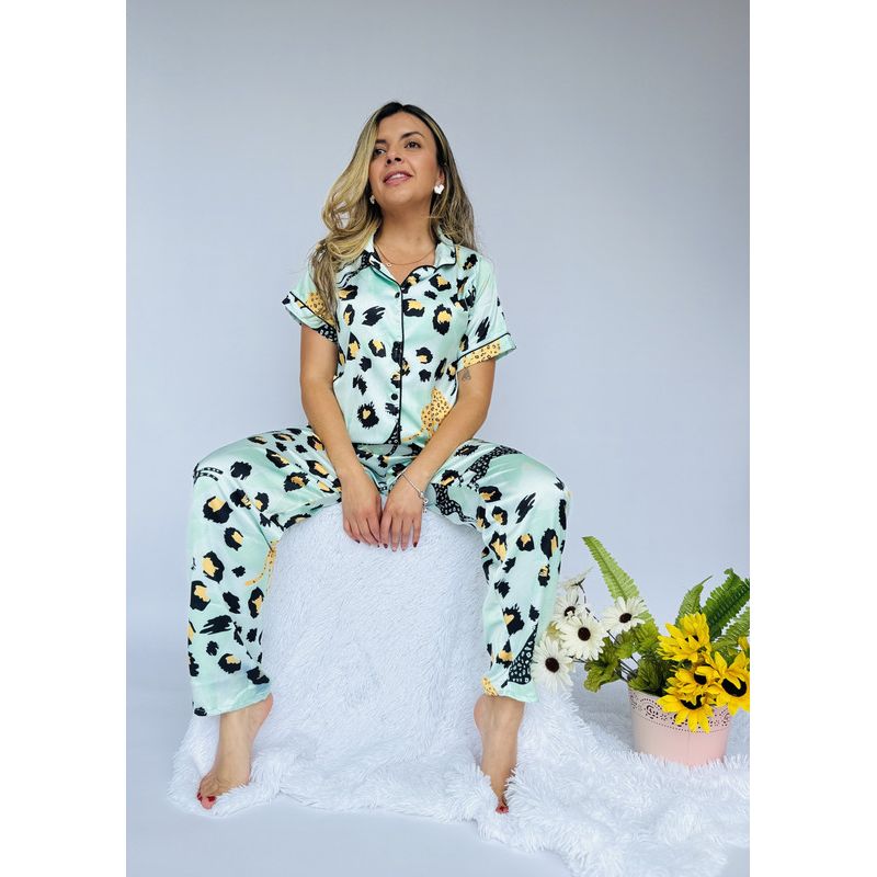 BY MORNING - Pijama Elegant Tigres 1683
