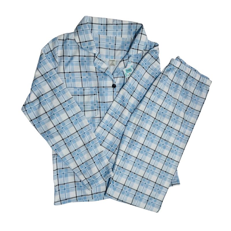 BY MORNING - Pijama Elegant cuadros 1690