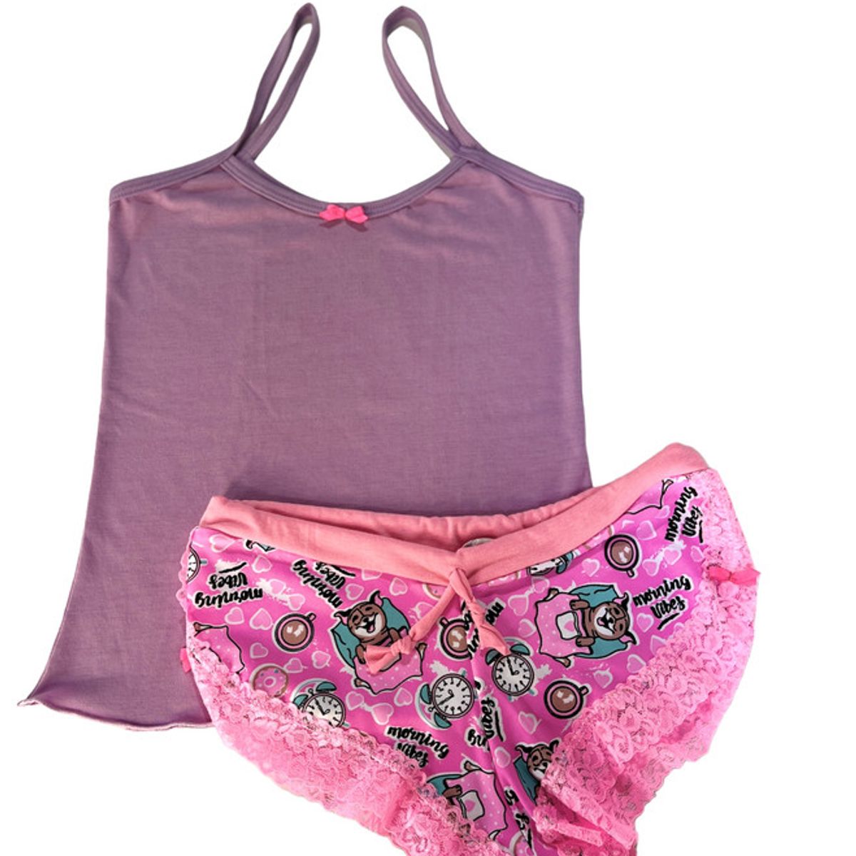 BY MORNING - Pijama sexy cachetero perros 1589