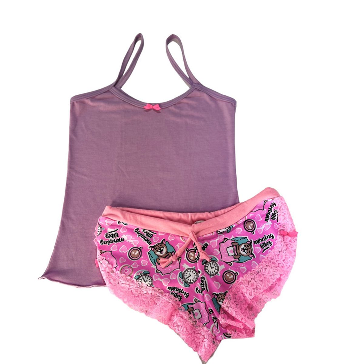 BY MORNING - Pijama sexy cachetero perros 1589