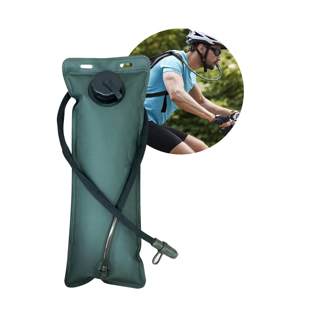 GENERICO - Repuesto Camelback Bolsa Hidratación 3L Deportes CENC-040