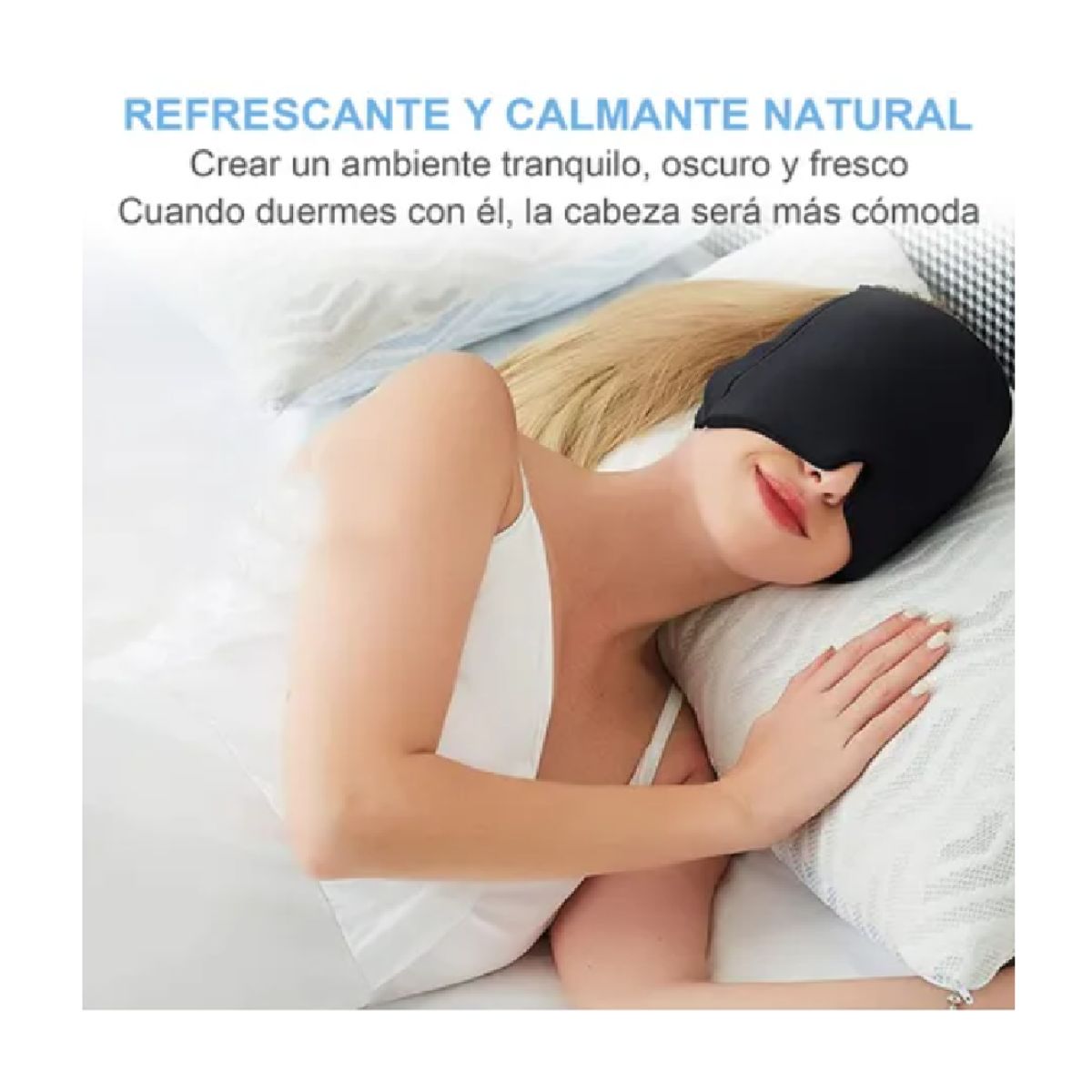 GENERICO - ANTIFAZ PARA DORMIR GORRO DE DESCANSO