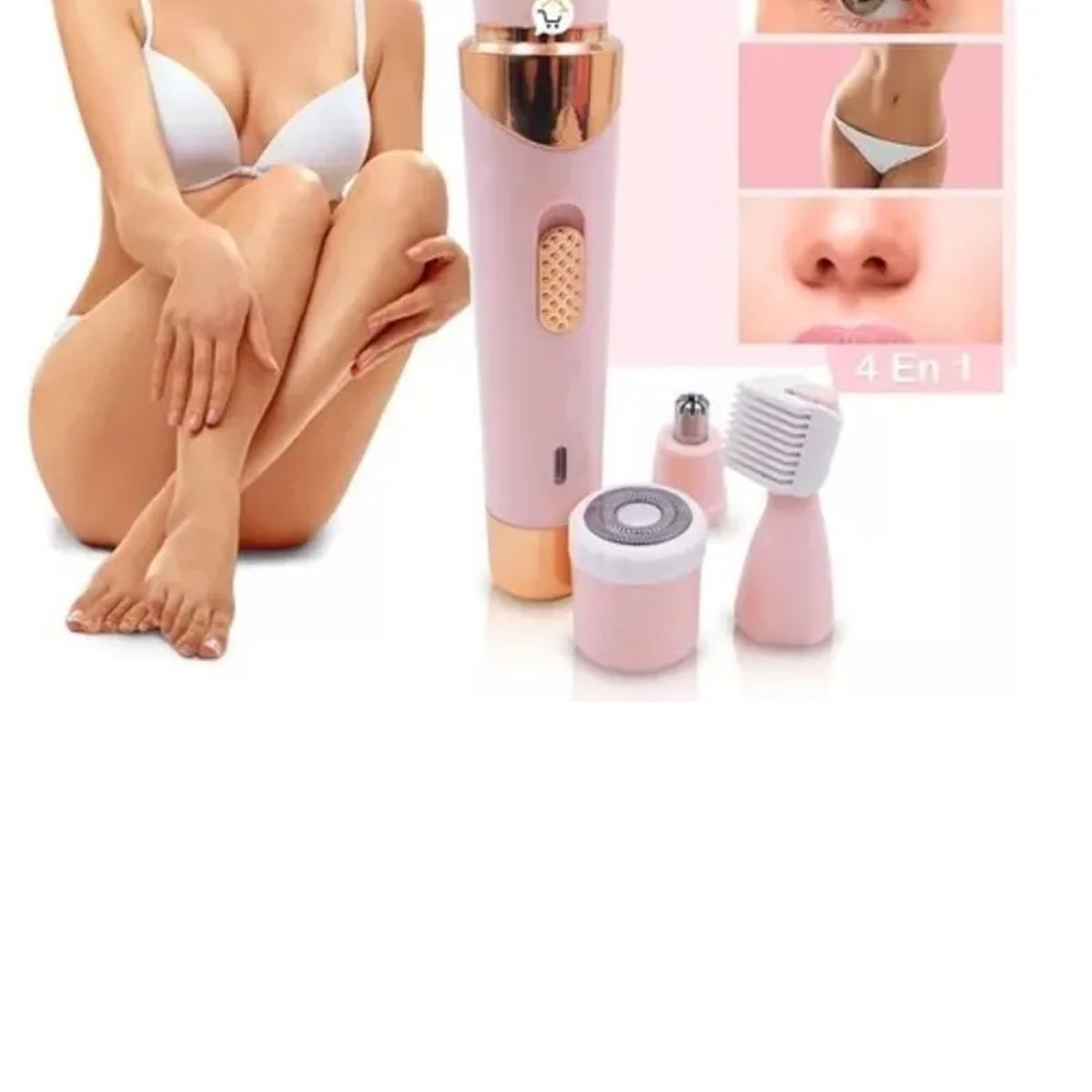 SKY - Depiladora 4 En 1 Facial Y Corporal Recargable Inalambrica