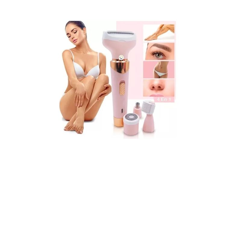SKY - Depiladora 4 En 1 Facial Y Corporal Recargable Inalambrica