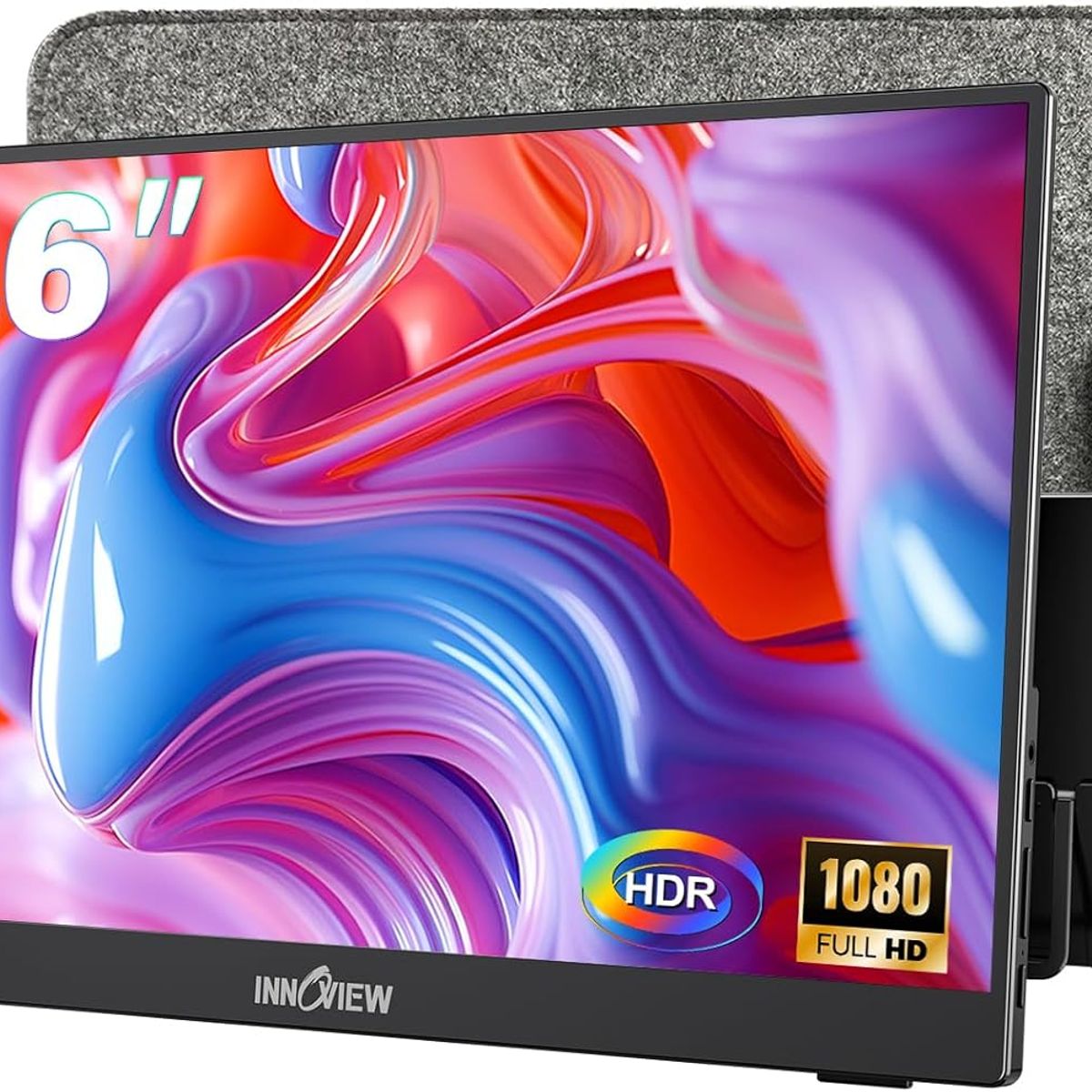GENERICO - monitor portatil 15.6 pulgadas 1080p usb c hdmi para laptop macbook y consolas gaming