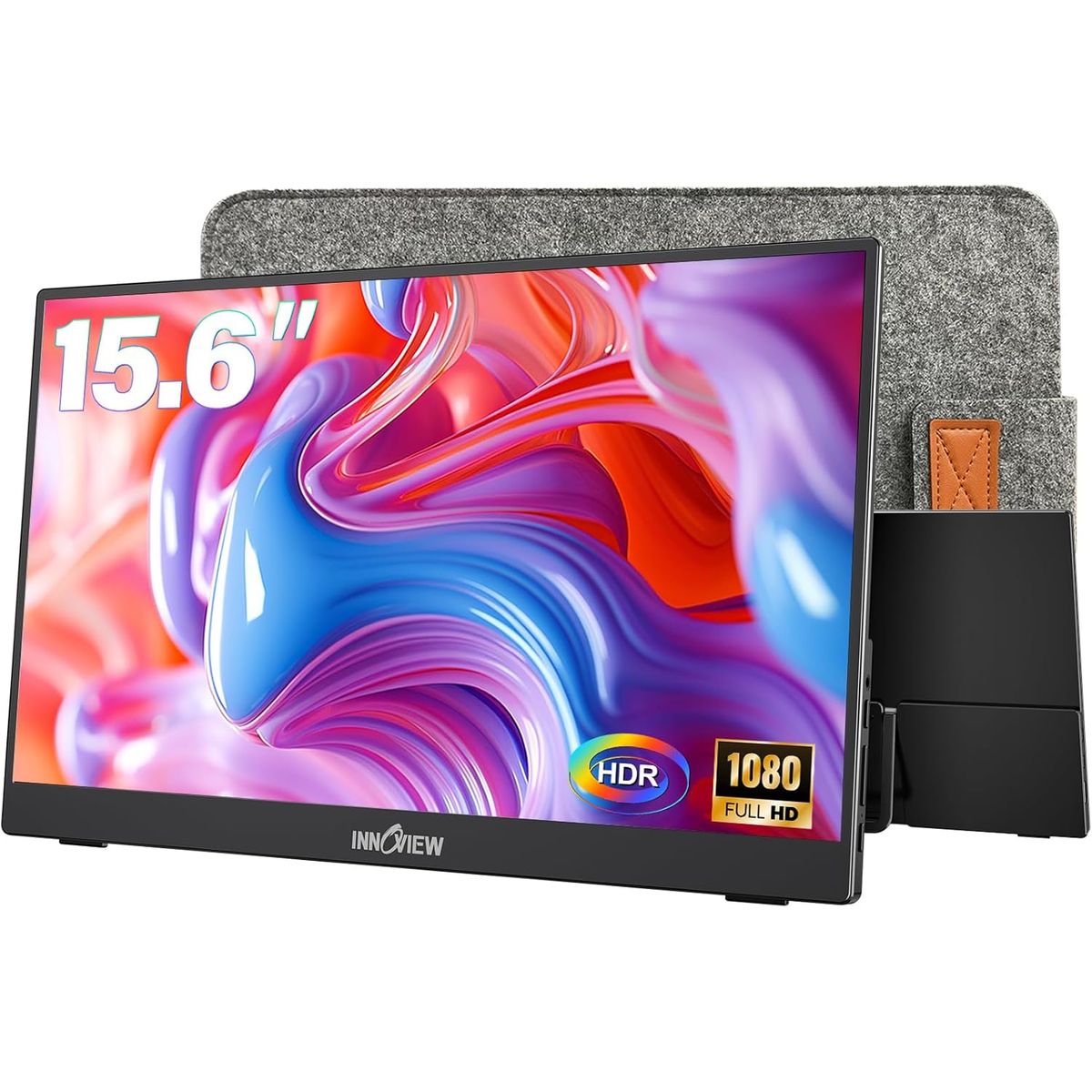 GENERICO - monitor portatil 15.6 pulgadas 1080p usb c hdmi para laptop macbook y consolas gaming