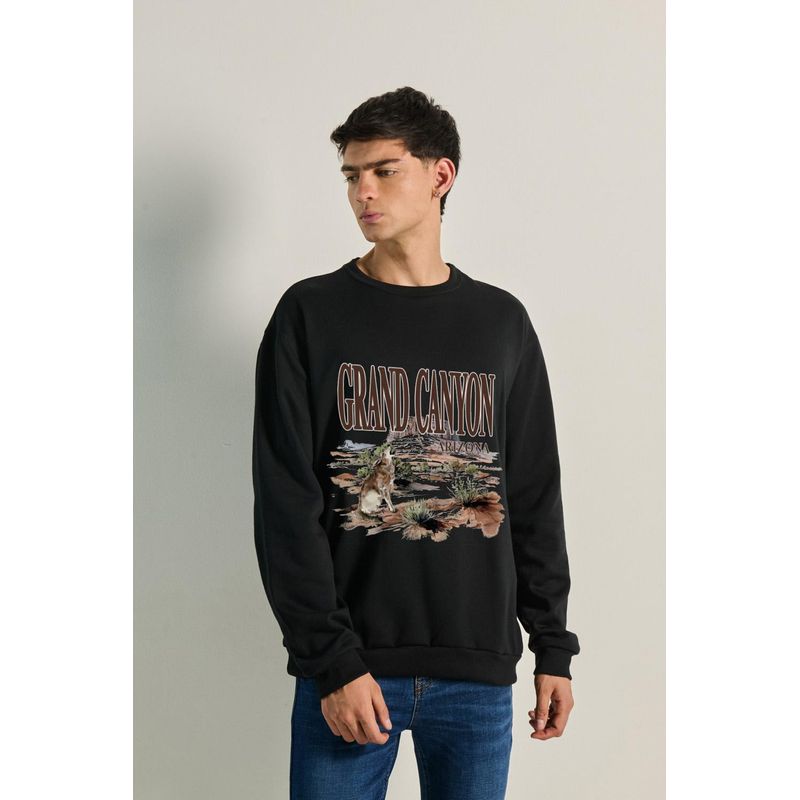 KOAJ - KOAJ Buzo para hombre cuello redondo unicolor, elaborado en  Hombre