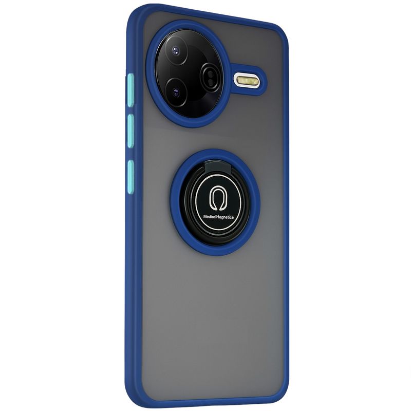 GENERICO - Funda Estuche Anti Golpes Mate Compatible Xiaomi Poco F7 Pro 5G Azul