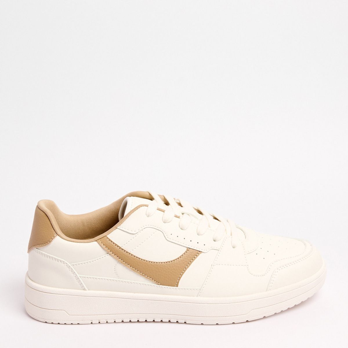 KOAJ - KOAJ Tenis unicolores casuales con contrastes localizados Hombre