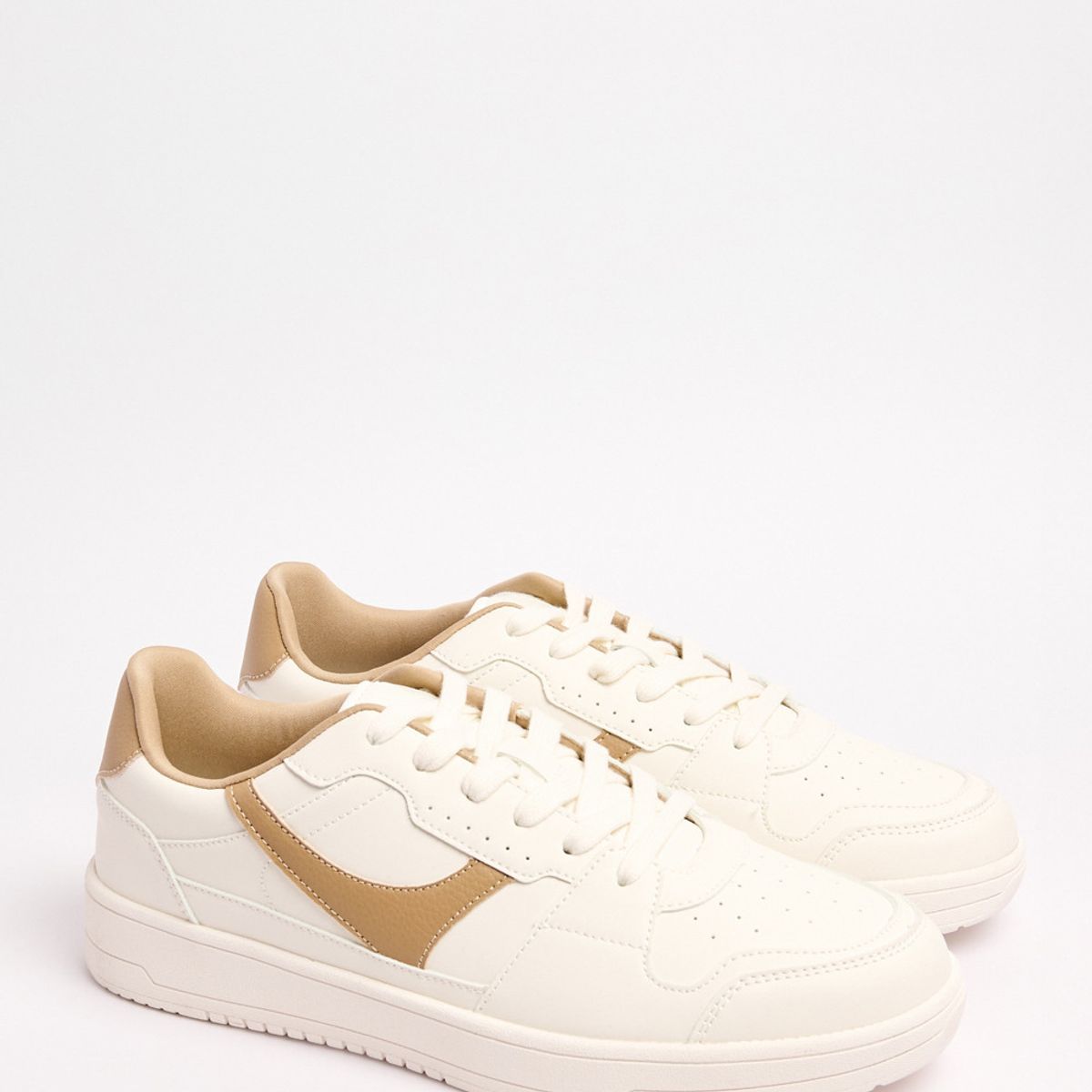 KOAJ - KOAJ Tenis unicolores casuales con contrastes localizados Hombre