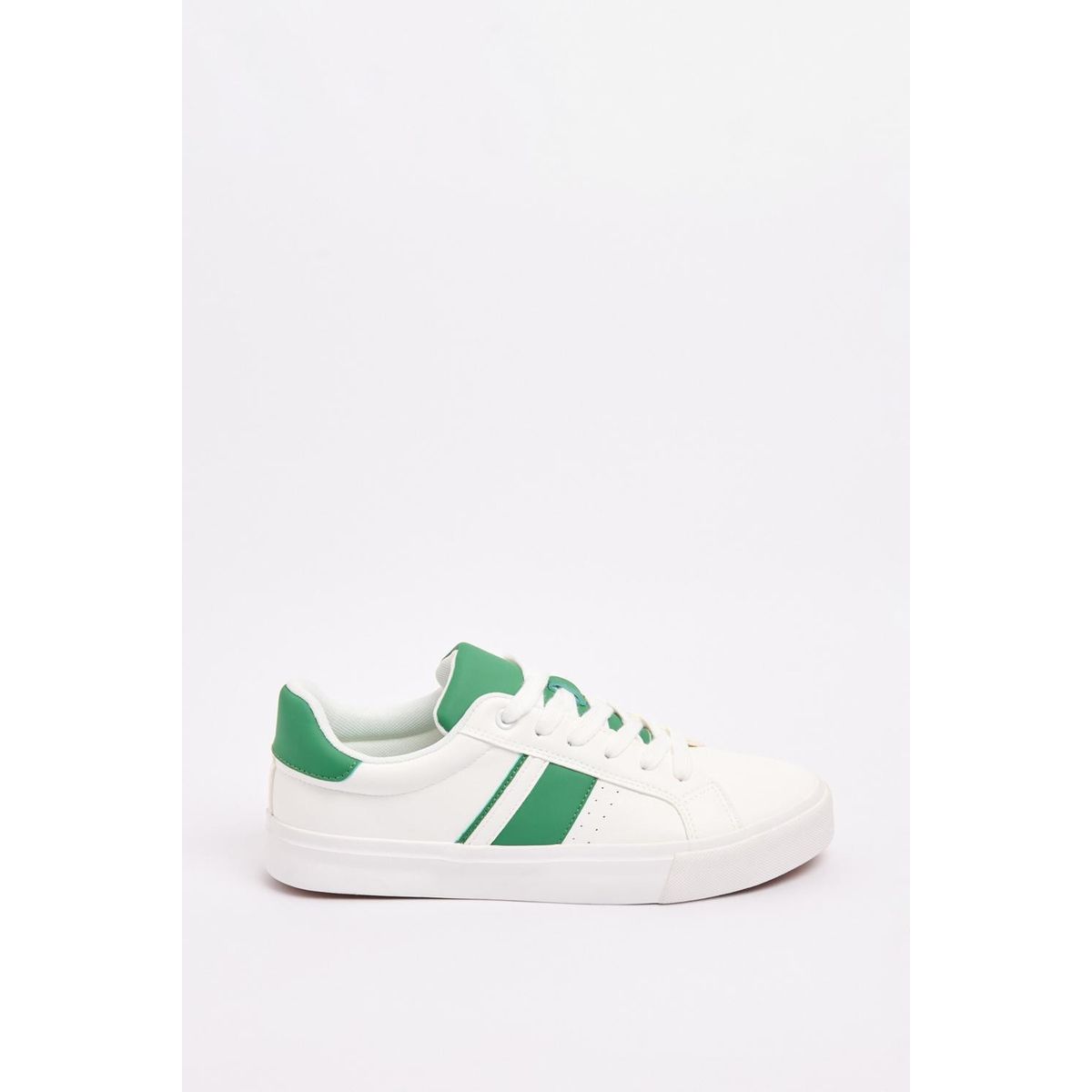KOAJ - KOAJ Tenis blancos tipo casuales con contrastes y suelas pla Hombre