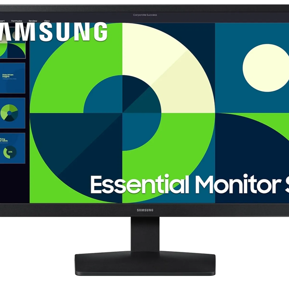 SAMSUNG - Monitor Samsung 22 Essential S3 S31GD Full HD 75Hz LS22D310EANXZA
