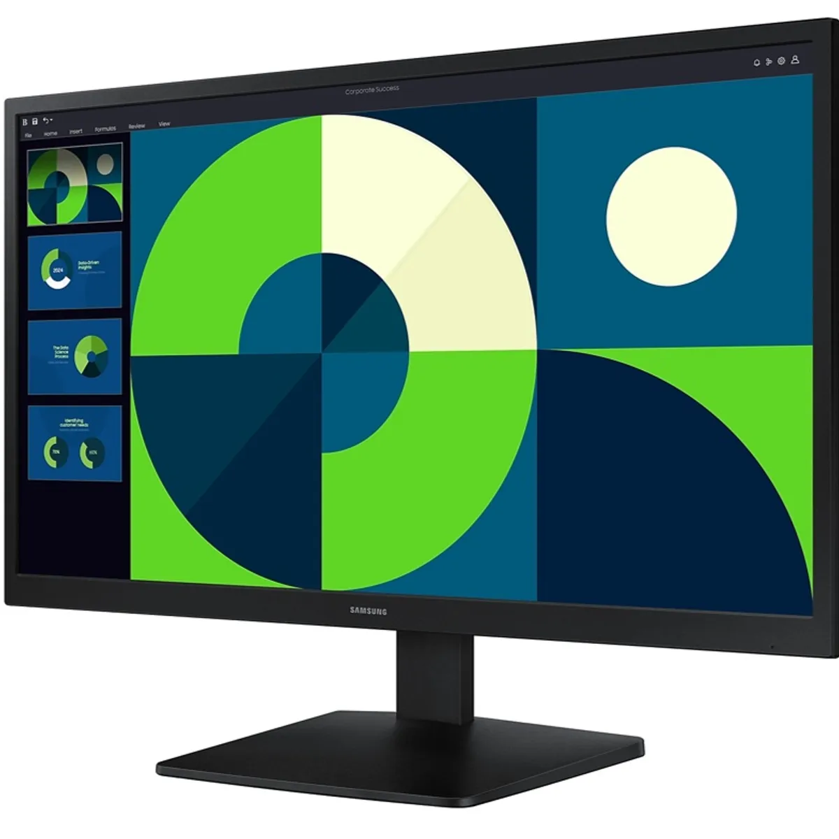 SAMSUNG - Monitor Samsung 22 Essential S3 S31GD Full HD 75Hz LS22D310EANXZA