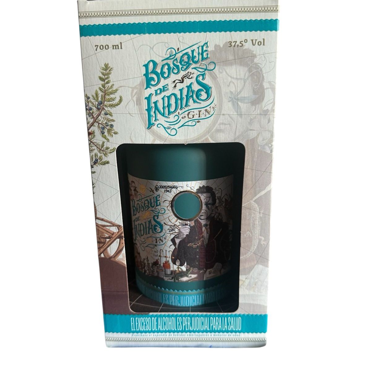 VIEJO DE CALDAS - Ginebra Bosques D Indias 700ml - Ml