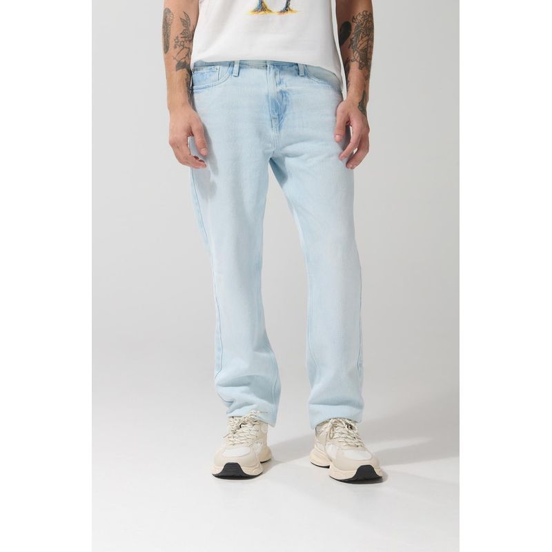 KOAJ - KOAJ Jean para hombre, 5 bolsillos, tiro bajo ajuste semi re Hombre