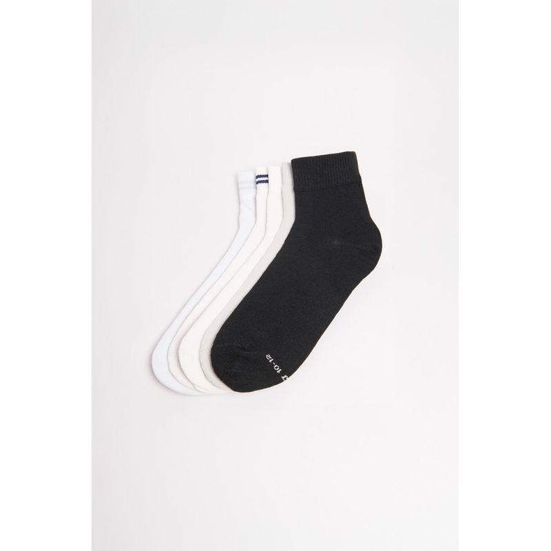 KOAJ - KOAJ Paquete de medias X5 unicolores cortas para hombre cuen Hombre