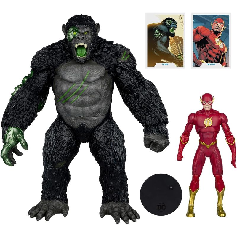 MC FARLANE - Titano Vs The Flash Pack Figura De Acción Dc Mcfarlane Toys