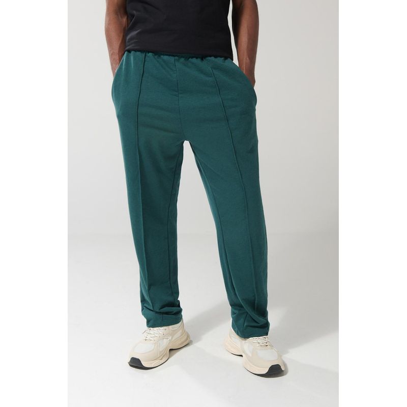 KOAJ - KOAJ Pantalón unicolor jogger para hombre cuenta con cintura Hombre