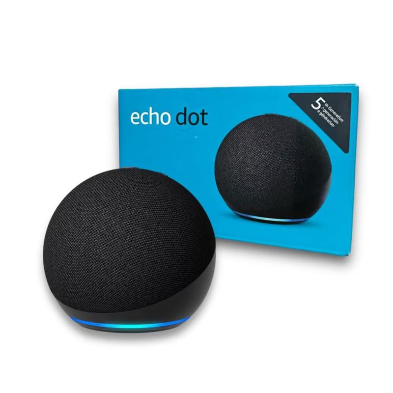 AMAZON - Parlante ALEXA Echo Dot 5ta Generación - Negro