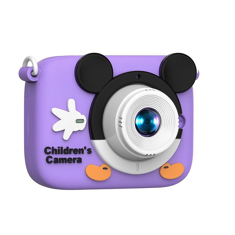 GENERICO - Cámara Digital Infantil HD 1080P Morada