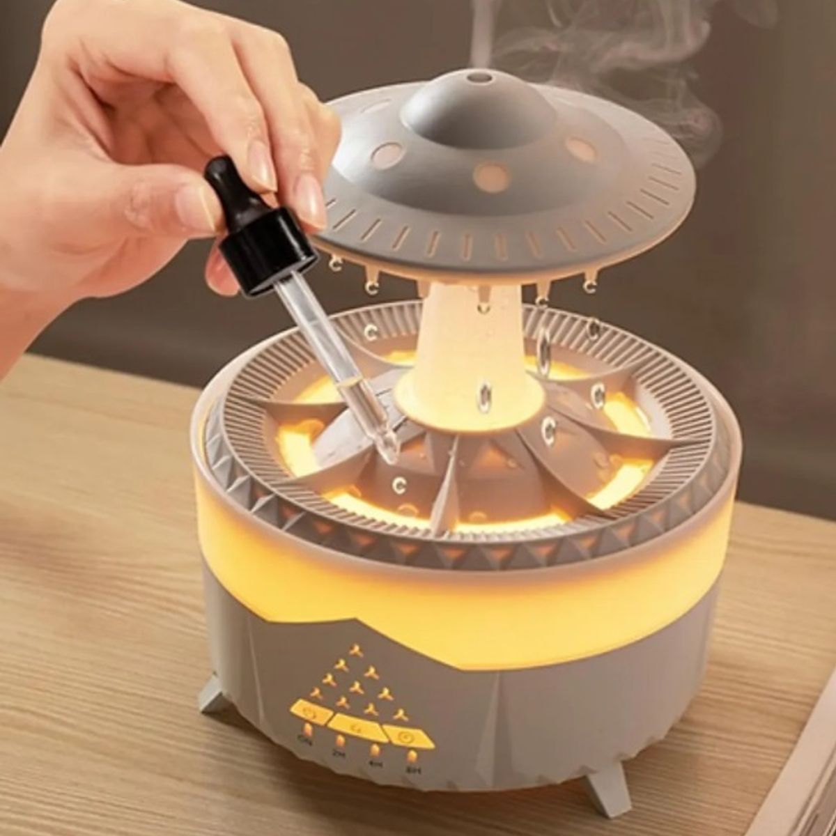 GENERICO - Humificador  Medusa Con Difusor de Gotas