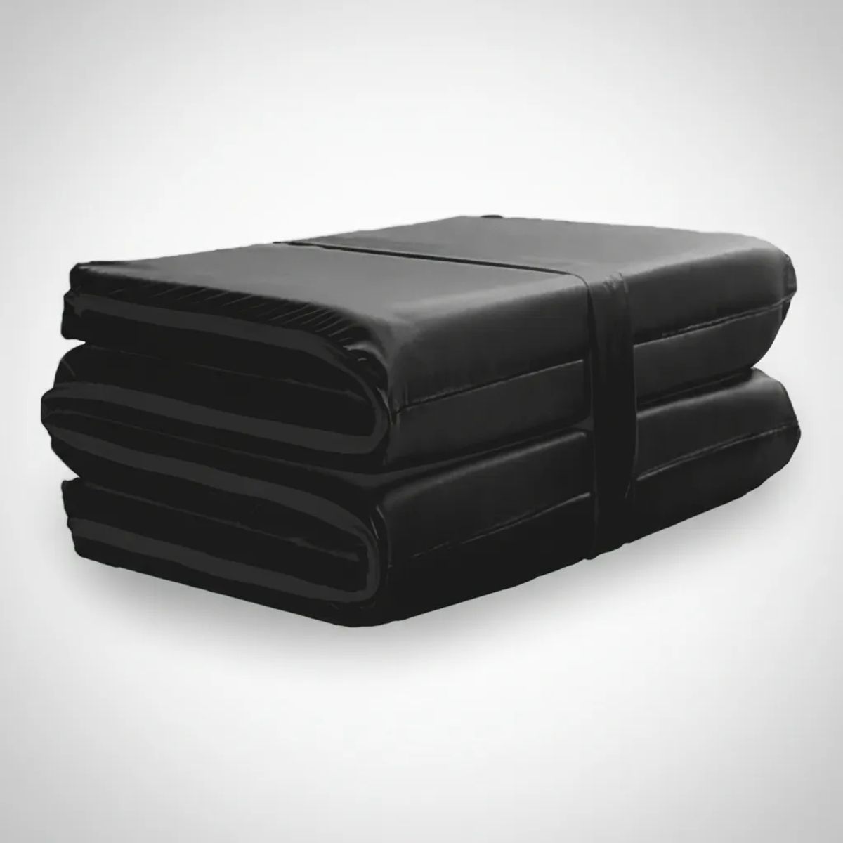 IKSA - Colchoneta Plegable Negra De Camping Grande 180x60x5